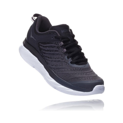 Men's Hoka Akasa Sneakers Black / Grey | US62EUKNT