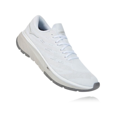 Men's Hoka Cavu 3 Walking Shoes White | US53ZPOGD