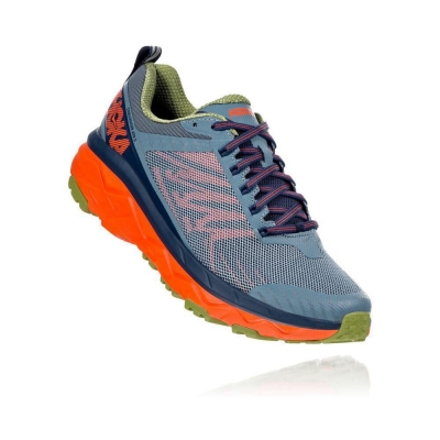 Men's Hoka Challenger ATR 5 Running Shoes Blue | US41NCRQY