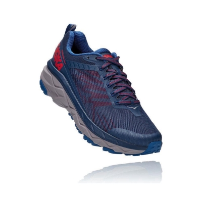 Men's Hoka Challenger ATR 5 Running Shoes Navy | US47VGYCD