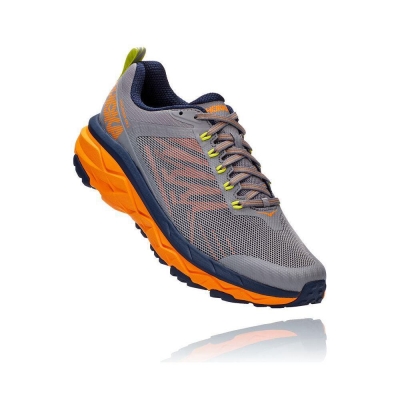 Men's Hoka Challenger ATR 5 Trail Running Shoes Grey | US01WJDLB