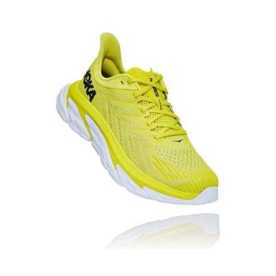 Men's Hoka Clifton Edge Road Running Shoes Yellow | US75XUHGZ