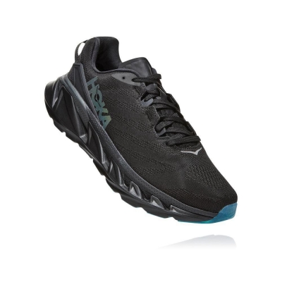 Men's Hoka Elevon 2 Road Running Shoes Black | US48KSLHG