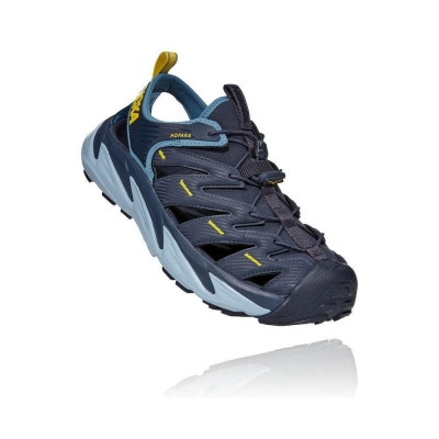 Men's Hoka Hopara Hiking Sandals Navy | US90FHZCI