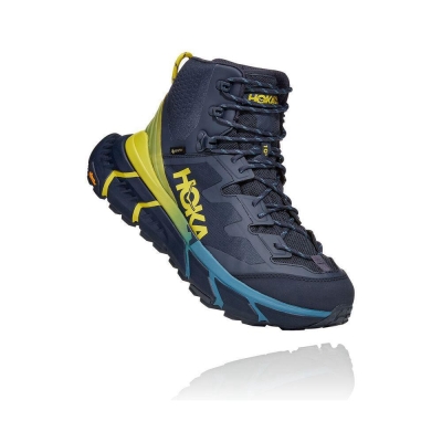 Men's Hoka TenNine Hike GTX Running Shoes Navy | US14TWFHA