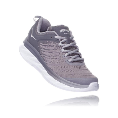 Women's Hoka Akasa Road Running Shoes Grey | US67EJAZY