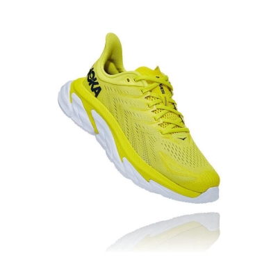 Women's Hoka Clifton Edge Road Running Shoes Yellow | US80YMHXL