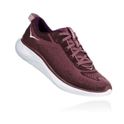 Women's Hoka Hupana Flow Sneakers Burgundy | US45QZJIA