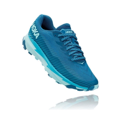 Women's Hoka Torrent 2 Trail Running Shoes Blue | US12GWMIE