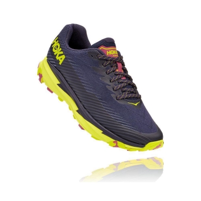 Women's Hoka Torrent 2 Trail Running Shoes Navy | US23JKOBL