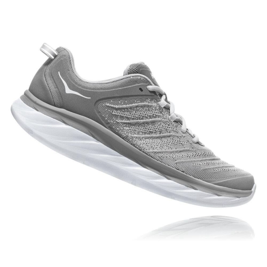 Men's Hoka Akasa Road Running Shoes Grey | US71QAOBG