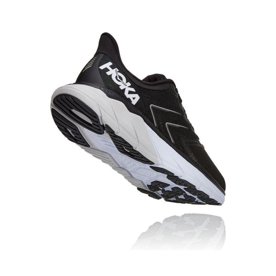 Men's Hoka Arahi 5 Training Shoes Black | US40FMWLC