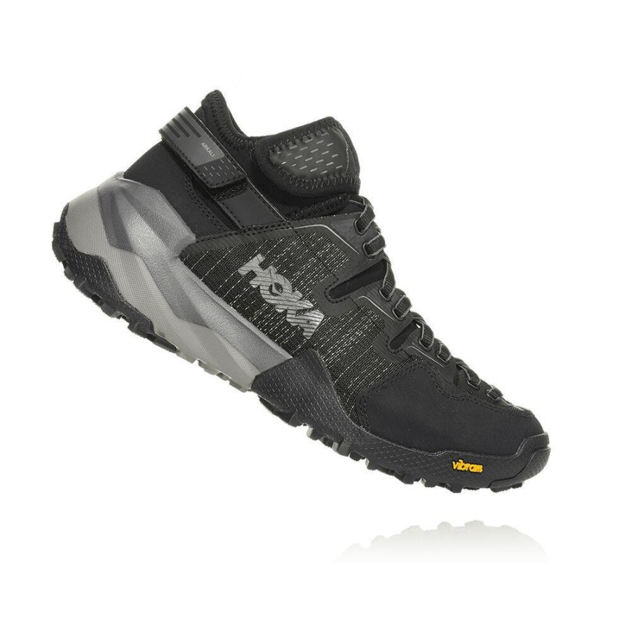 Men's Hoka Arkali Sneakers Black | US80HKJDC