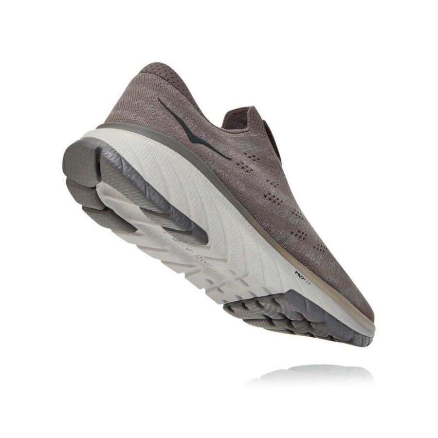 Men's Hoka Cavu 3 Road Running Shoes Grey | US38AJBDG