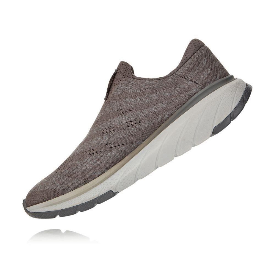 Men's Hoka Cavu 3 Road Running Shoes Grey | US38AJBDG