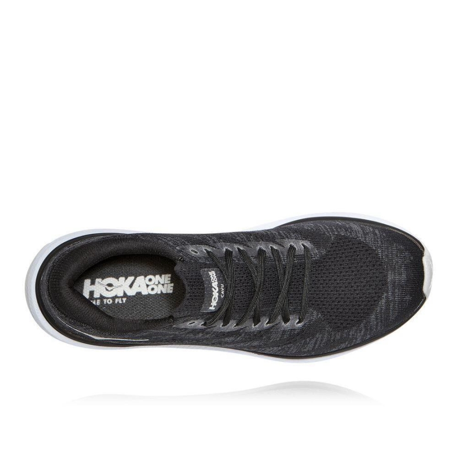 Men's Hoka Cavu 3 Training Shoes Black / Grey | US45YGJVP