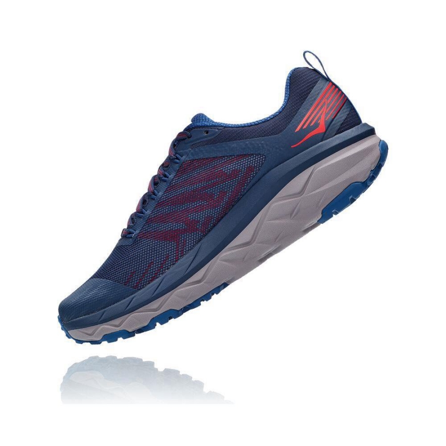 Men's Hoka Challenger ATR 5 Running Shoes Navy | US47VGYCD