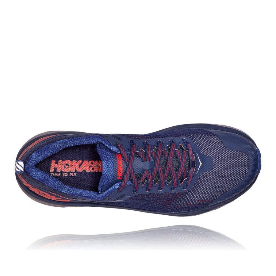 Men's Hoka Challenger ATR 5 Running Shoes Navy | US47VGYCD