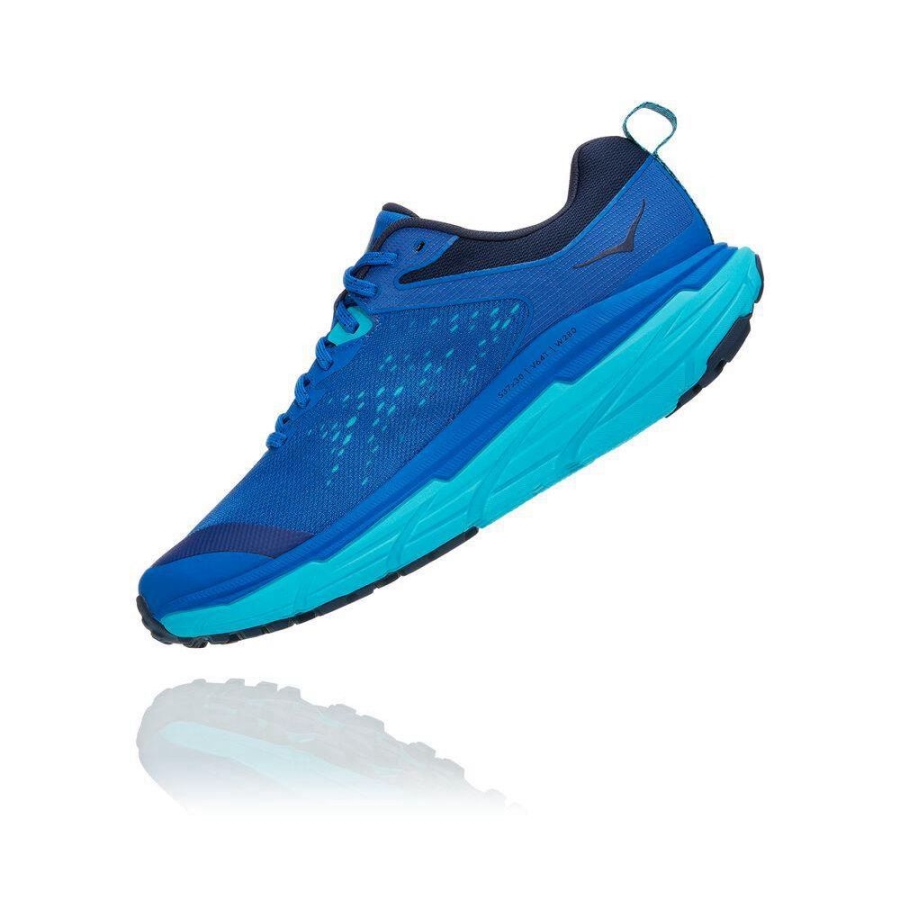 Men's Hoka Challenger ATR 6 Running Shoes Blue | US61WBLAH