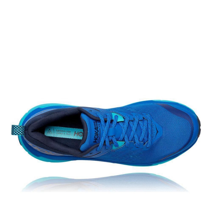 Men's Hoka Challenger ATR 6 Running Shoes Blue | US61WBLAH