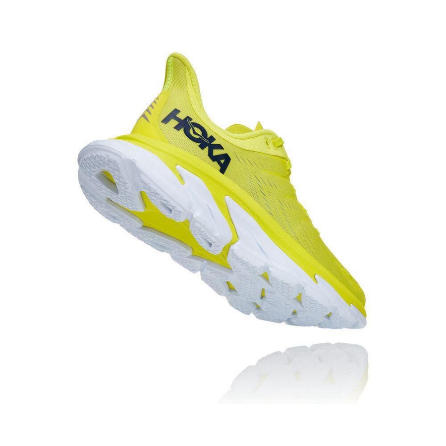 Men's Hoka Clifton Edge Road Running Shoes Yellow | US75XUHGZ