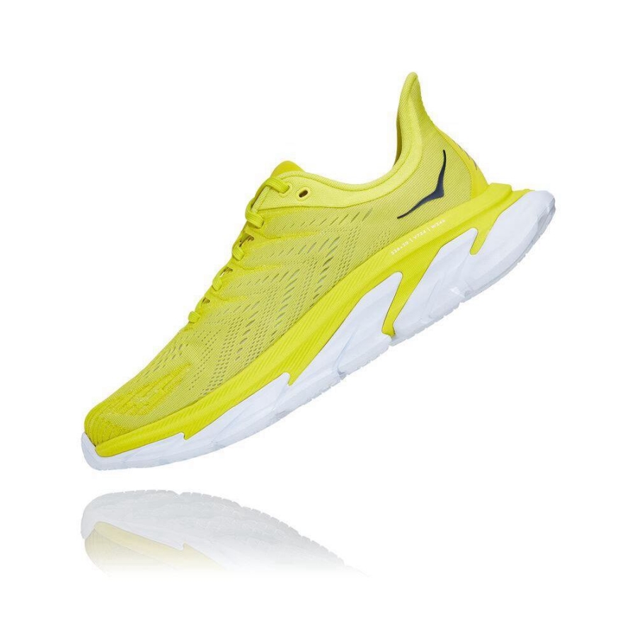 Men's Hoka Clifton Edge Road Running Shoes Yellow | US75XUHGZ