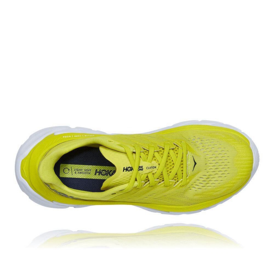 Men's Hoka Clifton Edge Road Running Shoes Yellow | US75XUHGZ