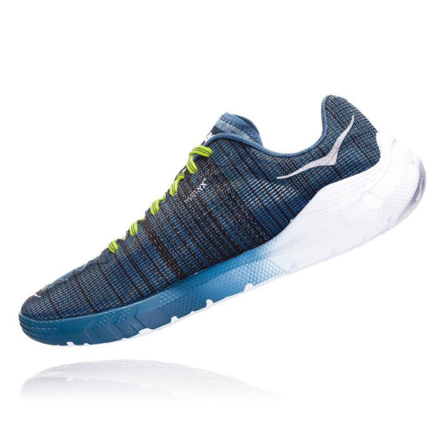 Men's Hoka EVO Rehi Road Running Shoes Blue | US90ZWKRH