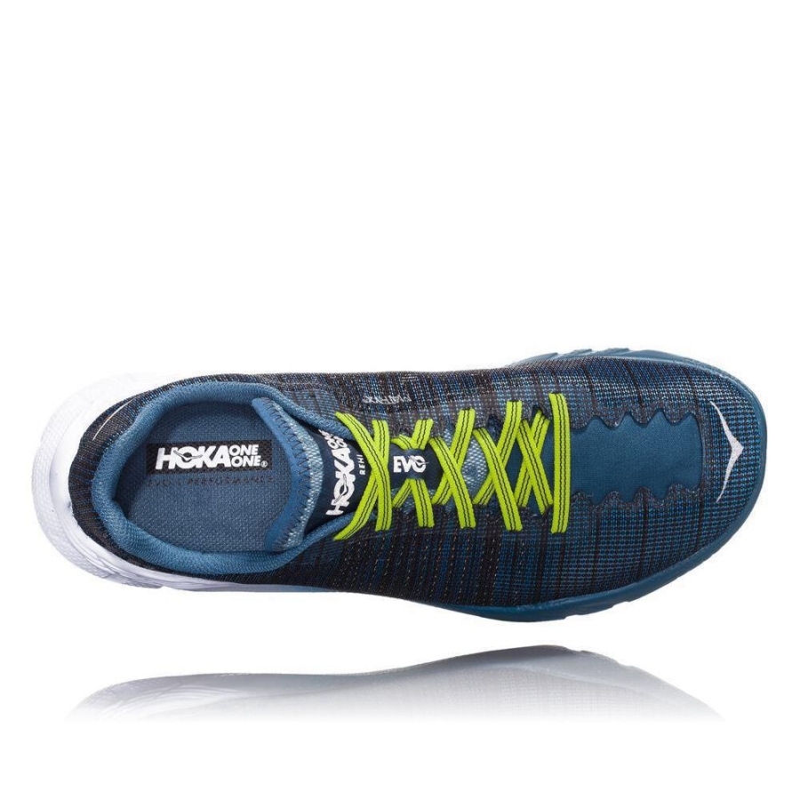 Men's Hoka EVO Rehi Road Running Shoes Blue | US90ZWKRH