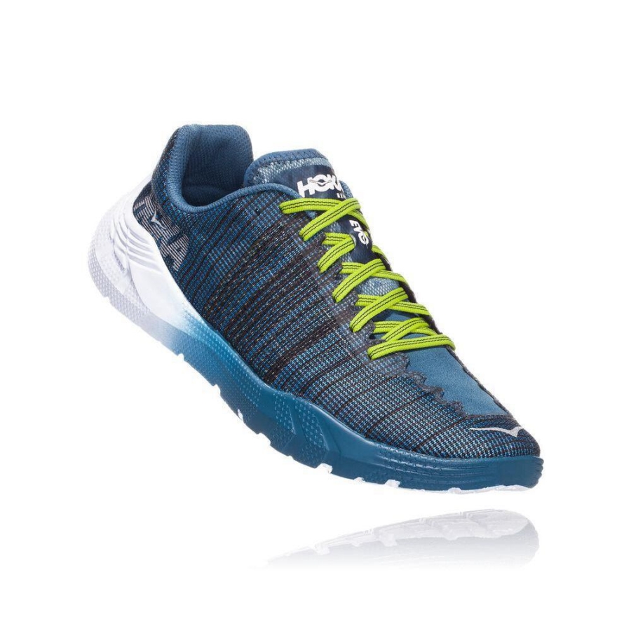 Men\'s Hoka EVO Rehi Sneakers Blue | US39BWDFC