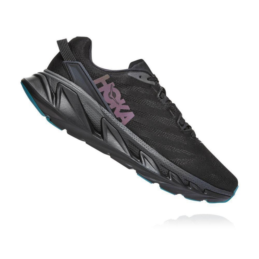 Men's Hoka Elevon 2 Road Running Shoes Black | US48KSLHG