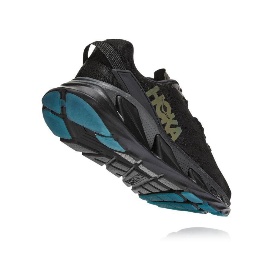 Men's Hoka Elevon 2 Road Running Shoes Black | US48KSLHG