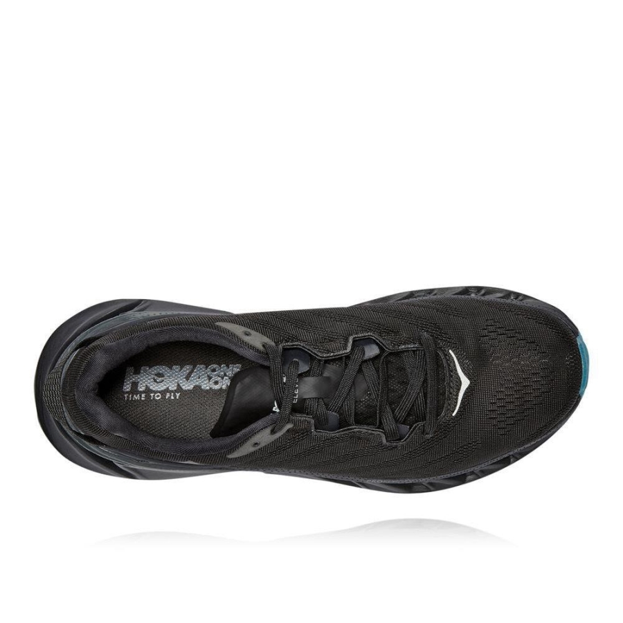 Men's Hoka Elevon 2 Road Running Shoes Black | US48KSLHG