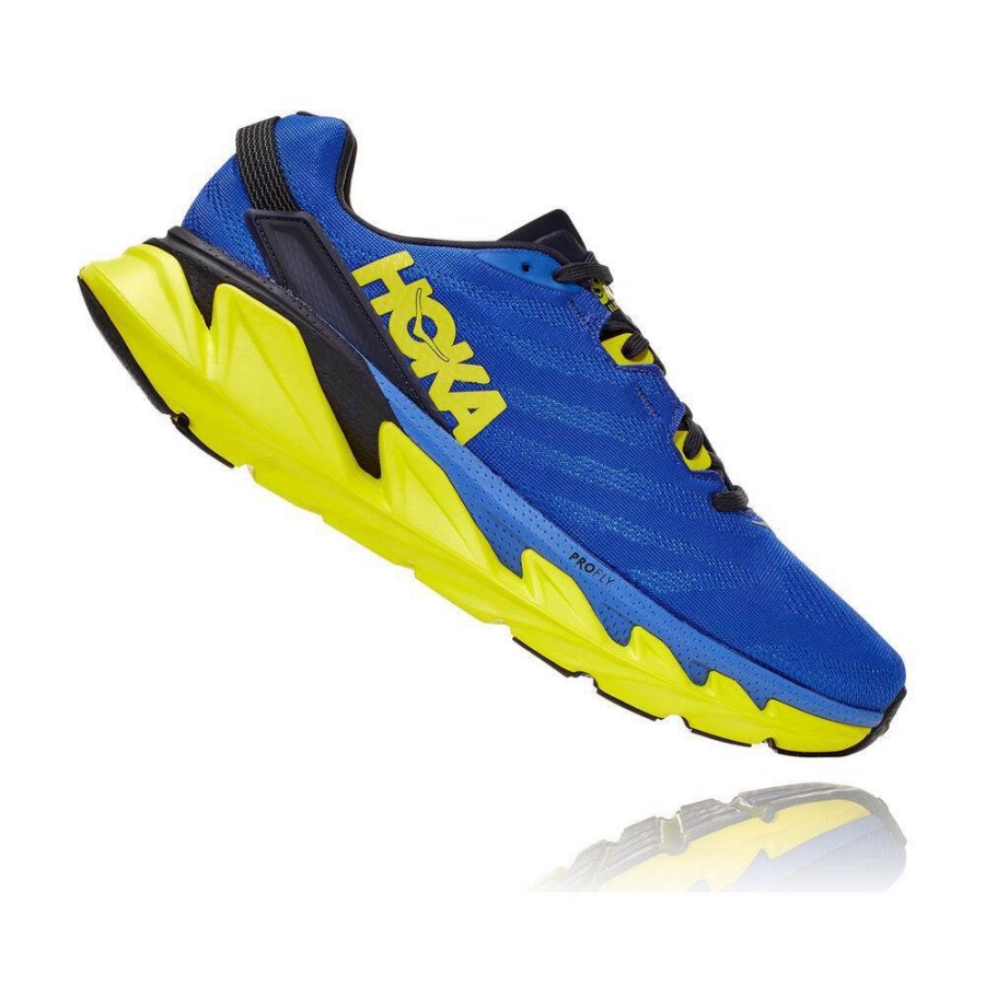 Men's Hoka Elevon 2 Road Running Shoes Blue | US62ICZVD