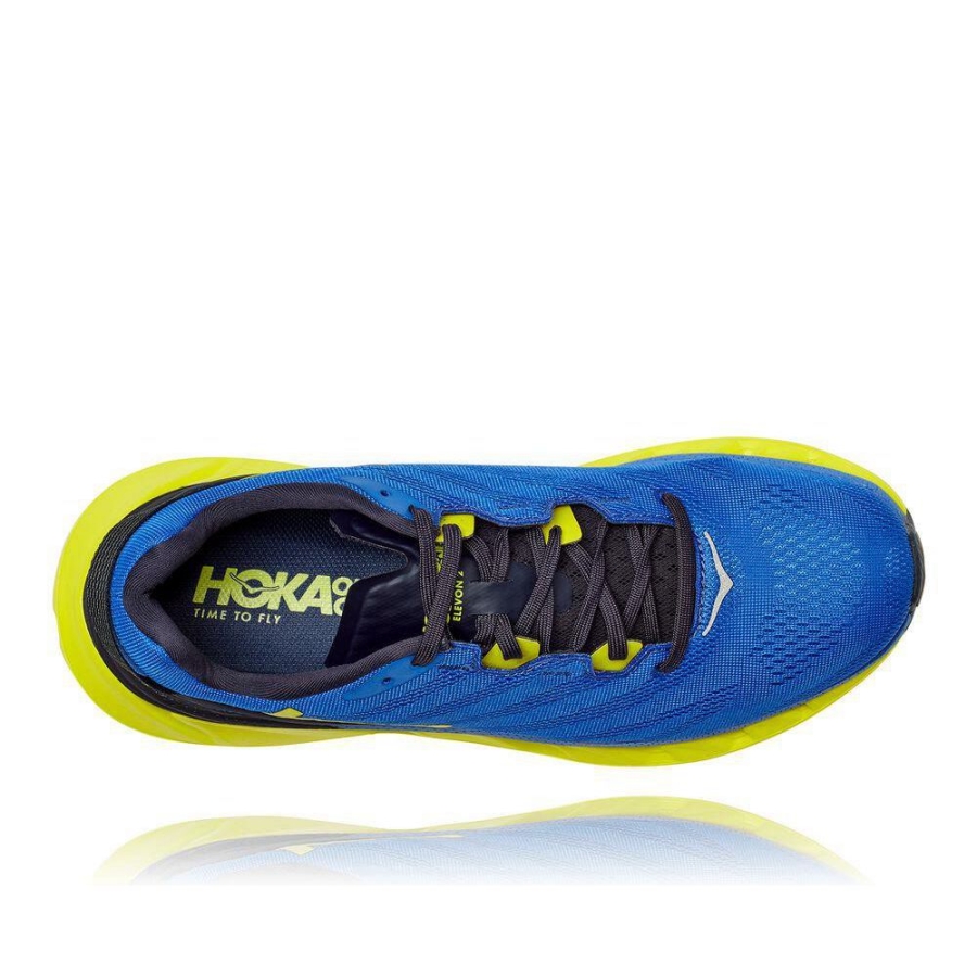 Men's Hoka Elevon 2 Road Running Shoes Blue | US62ICZVD