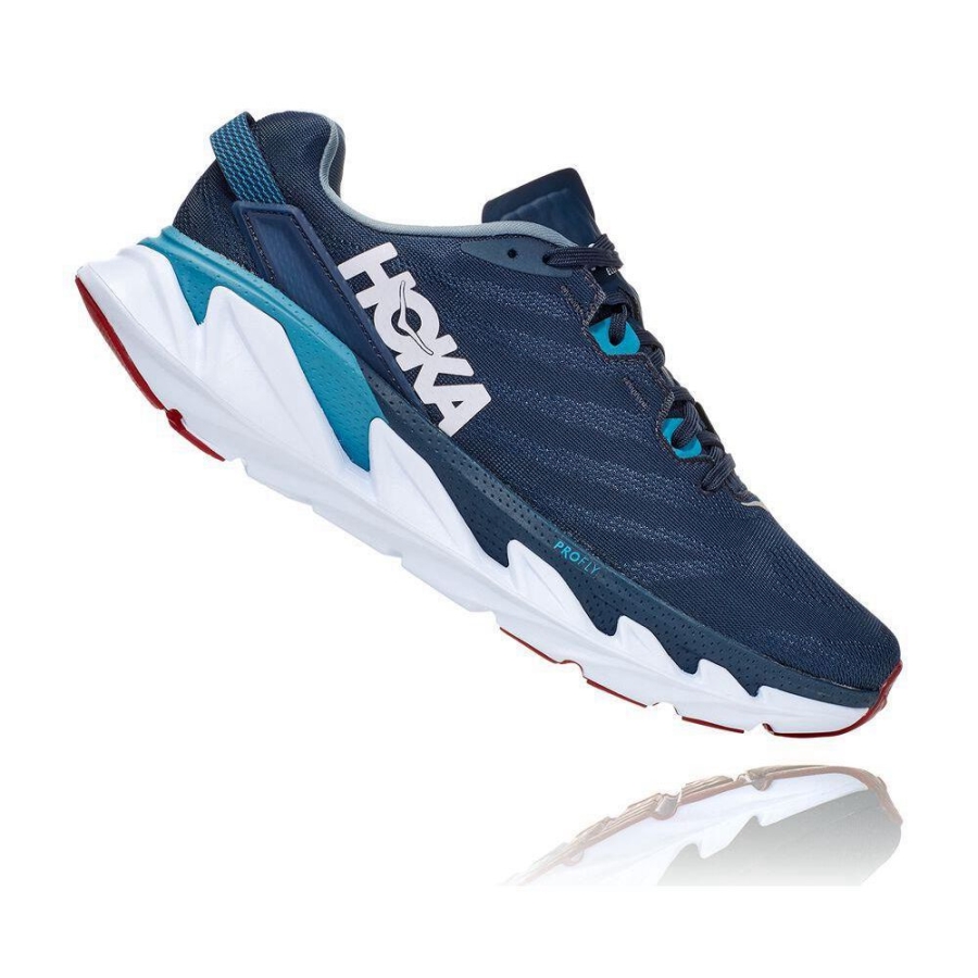 Men's Hoka Elevon 2 Road Running Shoes Navy | US46FBQSR