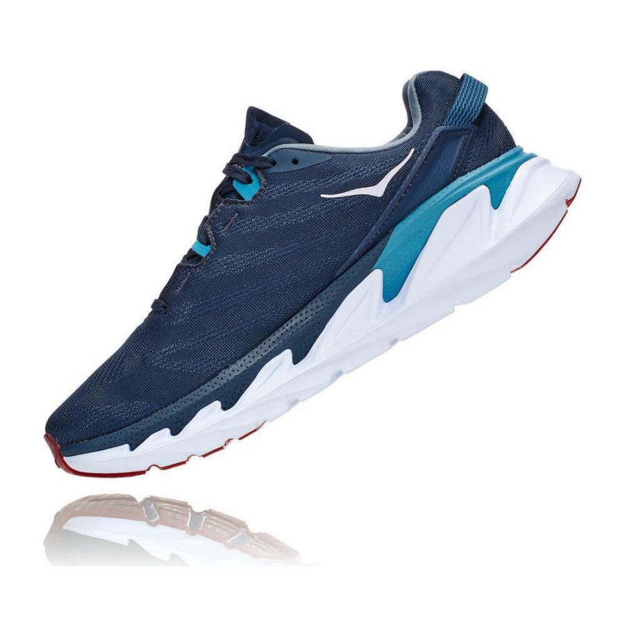 Men's Hoka Elevon 2 Road Running Shoes Navy | US46FBQSR