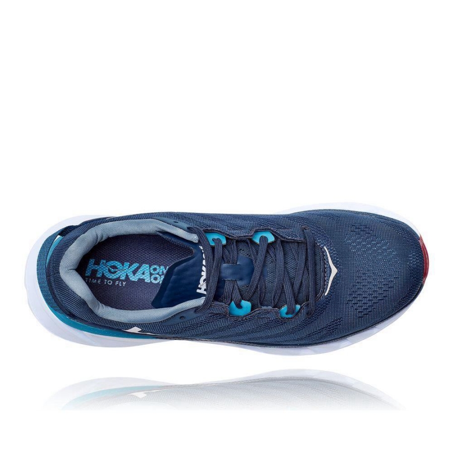 Men's Hoka Elevon 2 Road Running Shoes Navy | US46FBQSR