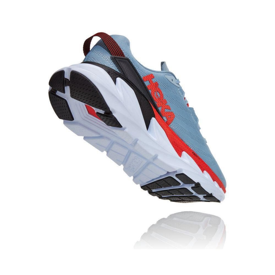 Men's Hoka Elevon 2 Training Shoes Blue / Red | US12QLEUF