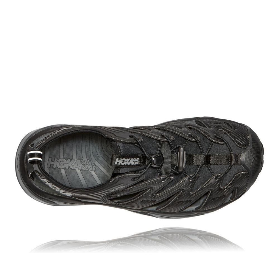 Men's Hoka Hopara Hiking Sandals Black | US45EPVKS