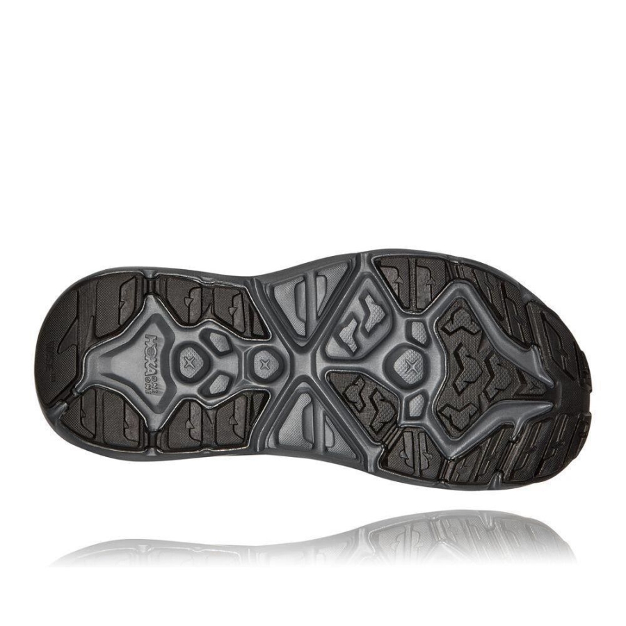 Men's Hoka Hopara Hiking Sandals Black | US45EPVKS