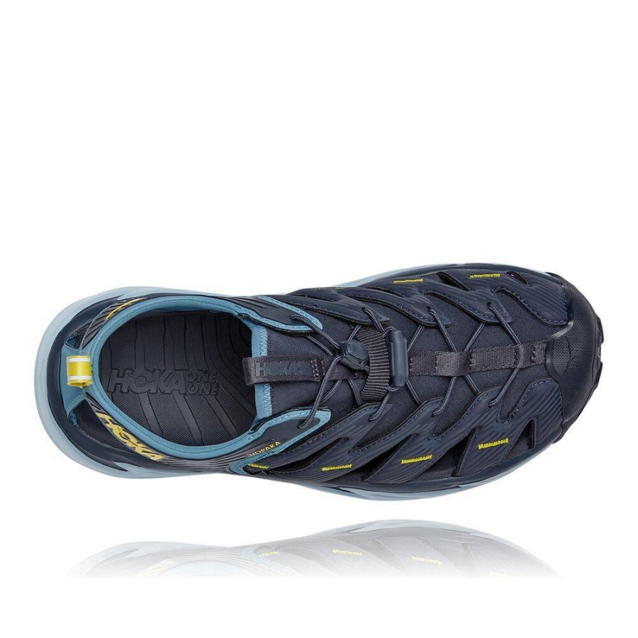 Men's Hoka Hopara Hiking Sandals Navy | US90FHZCI