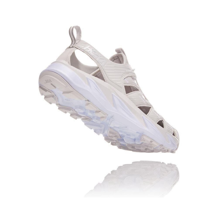 Men's Hoka Hopara Hiking Sandals White | US14CWQVS