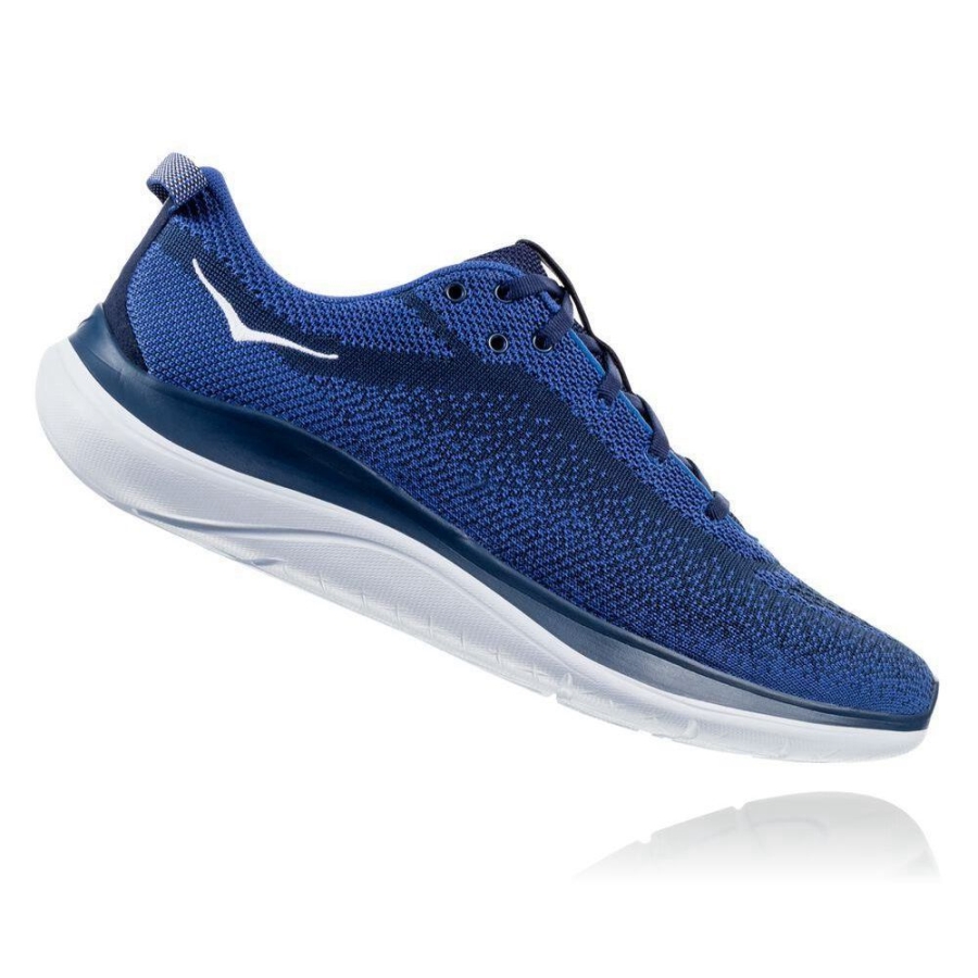 Men's Hoka Hupana Flow Road Running Shoes Blue | US74JBCRK