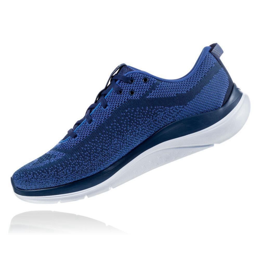 Men's Hoka Hupana Flow Road Running Shoes Blue | US74JBCRK