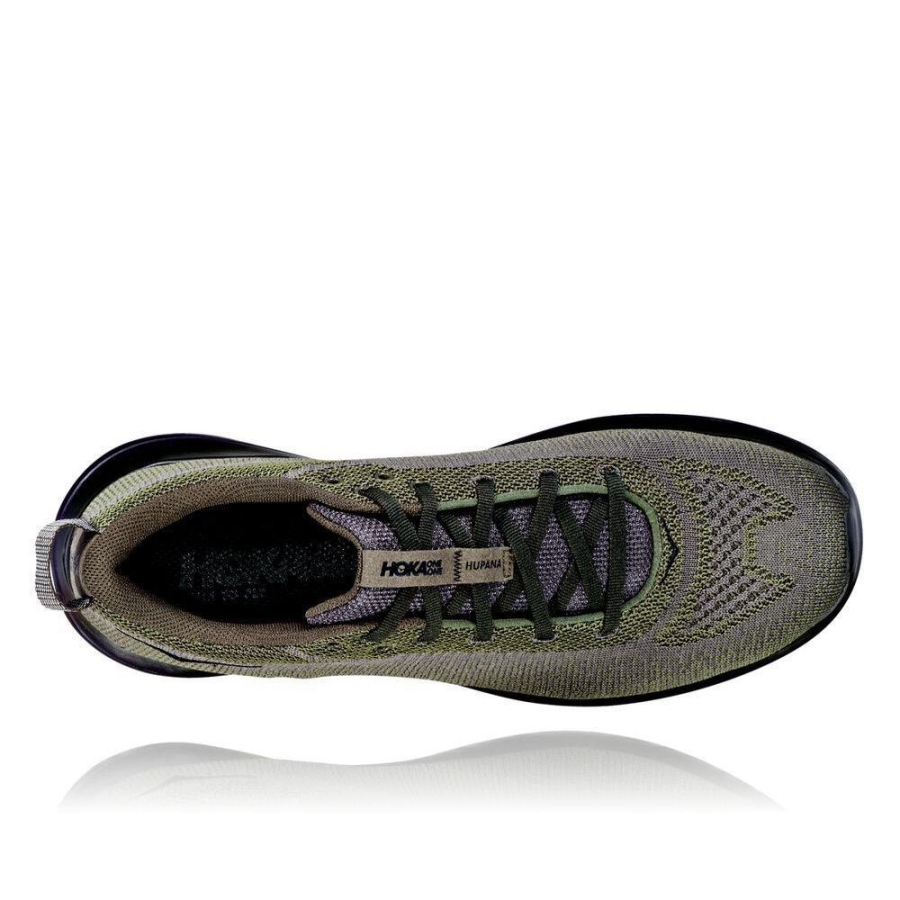 Men's Hoka Hupana Flow Road Running Shoes Green | US84LCZDX