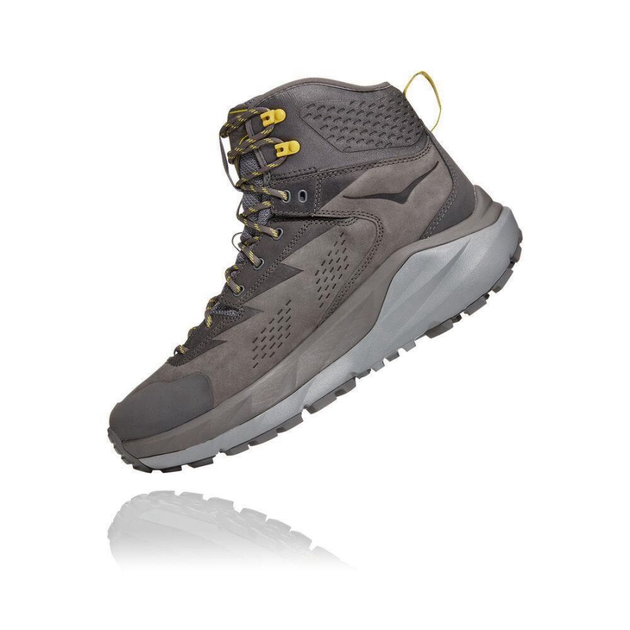 Men's Hoka Kaha GTX Sneakers Grey | US67NVGBC