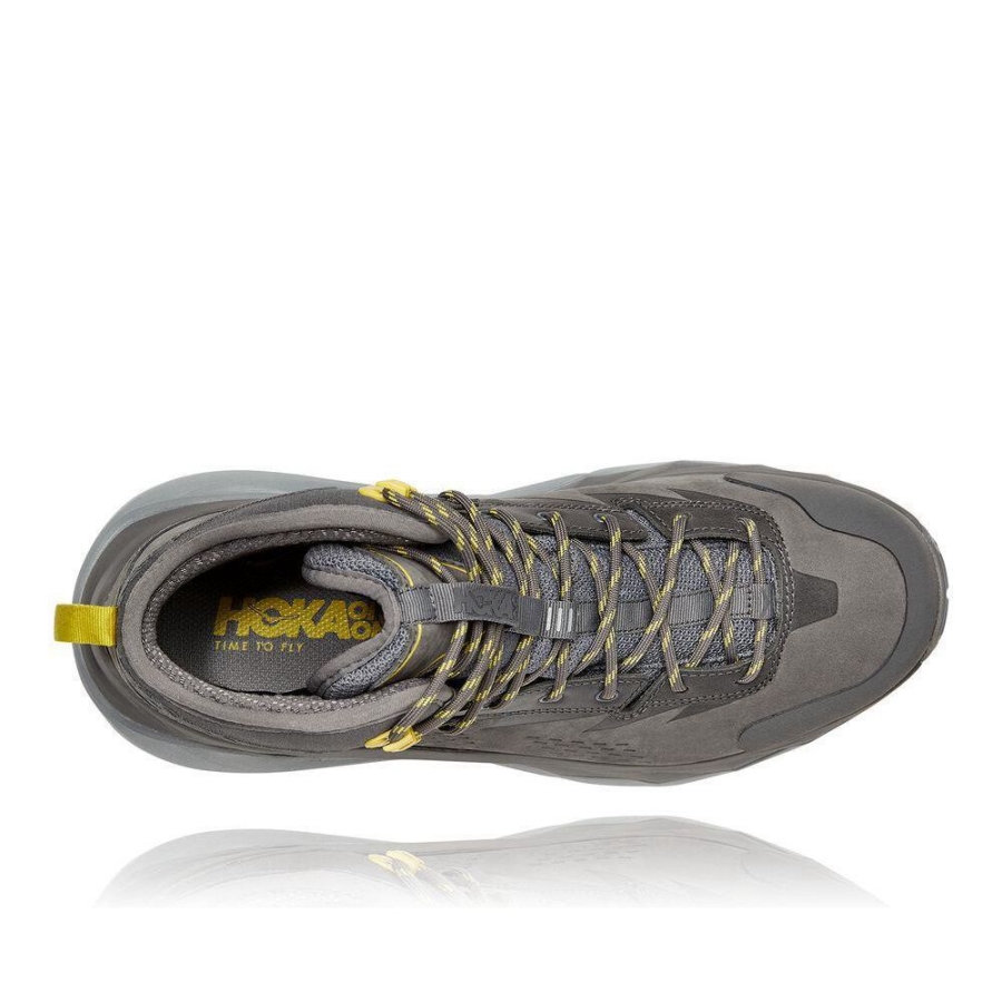 Men's Hoka Kaha GTX Sneakers Grey | US67NVGBC