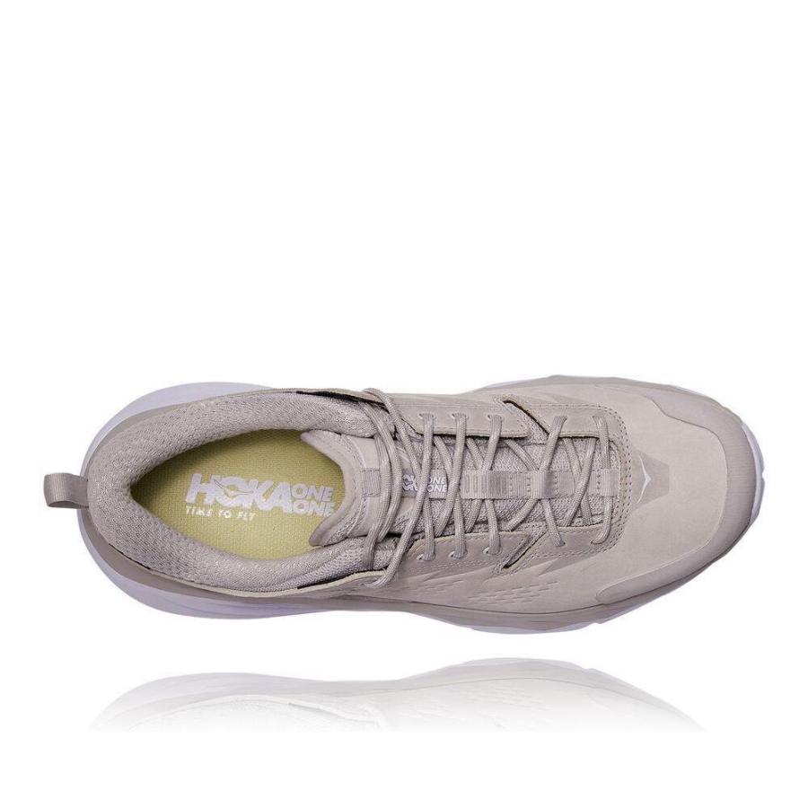 Men's Hoka Kaha Low GTX Sneakers Grey | US15WCZVG