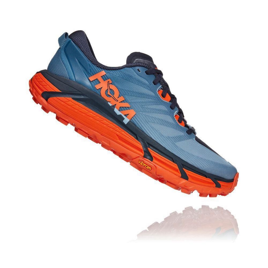 Men's Hoka Mafate Speed 3 Sneakers Blue | US47UZOHR